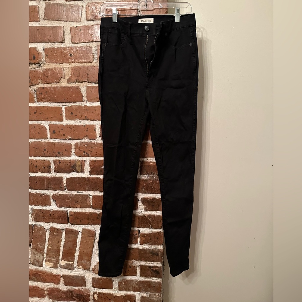 Madewell 28T black skinny jeans